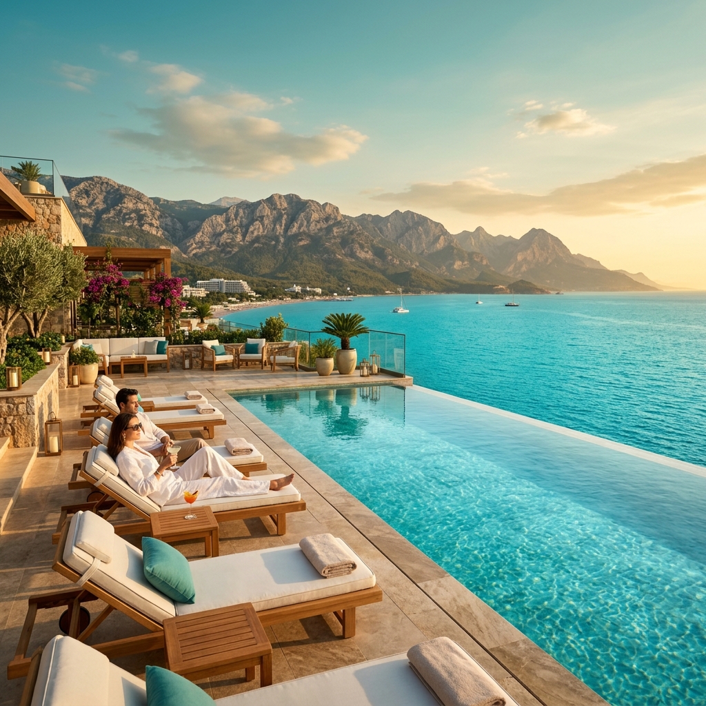 Отдых у бассейна